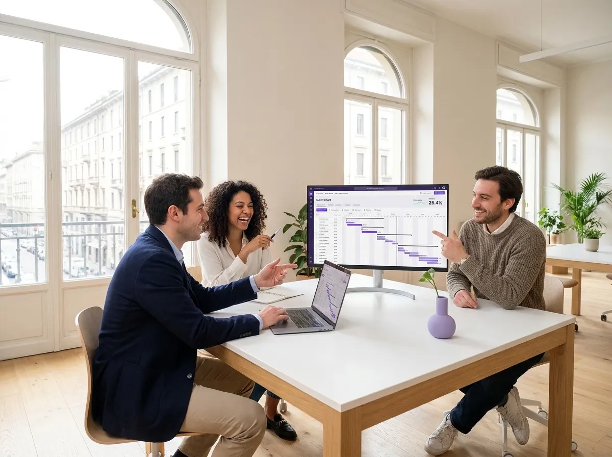 Il team Nekte al lavoro su Business Central